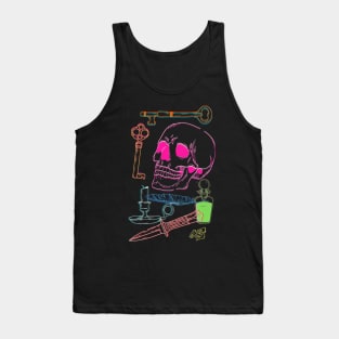 Haunted Mystery Scary Story Time Tank Top